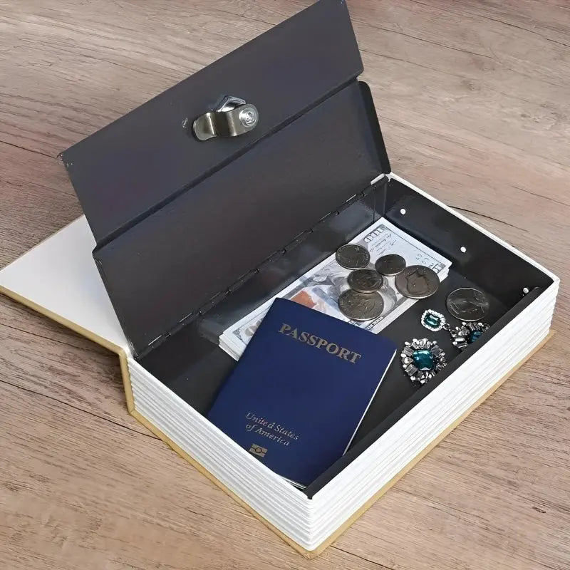 Dictionary Safe for Discreet Storage - Secure Hiding Place for Valuables 3