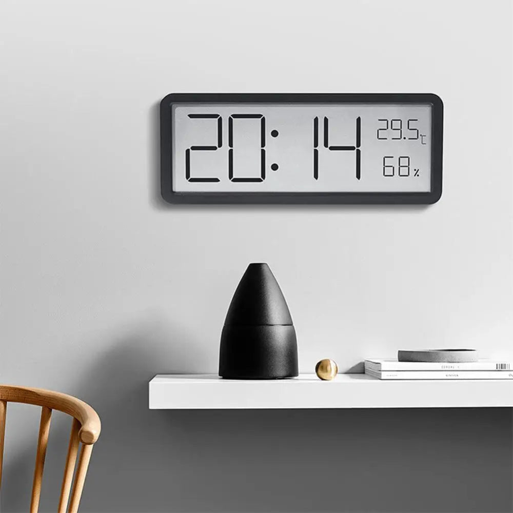 Big LED Display Clock with Temp and Humidity - Halri