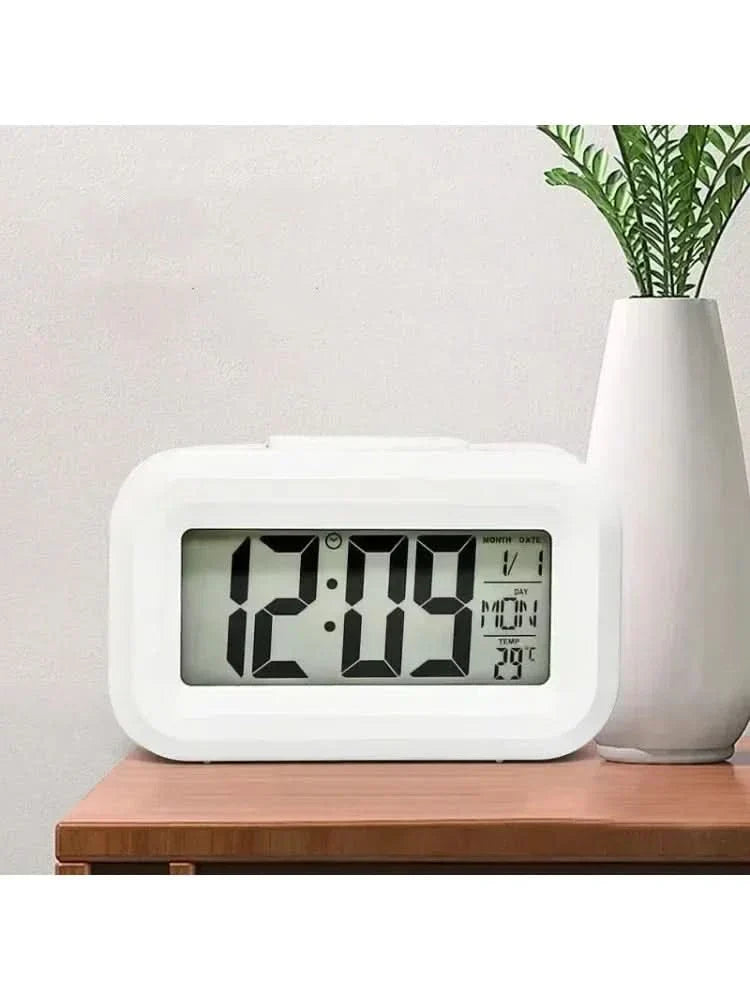 Compact Digital Alarm Clock with Snooze Button - Halri