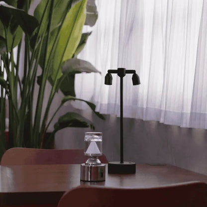 Dimmable Cordless Table Lamp with Touch Control – 360° Rotatable Lighting 4