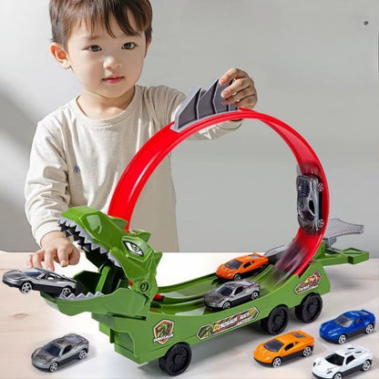 Fun Kids Toy Car with 360 Loop Launcher Track - Halri