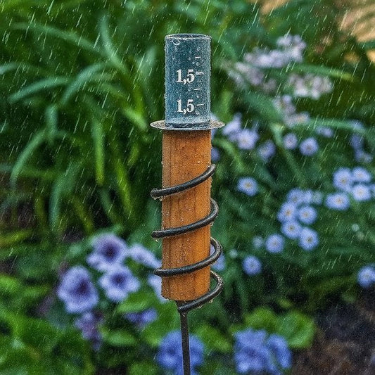 Accurate Copper Rain Gauge for Home Lawn Measurement - Halri