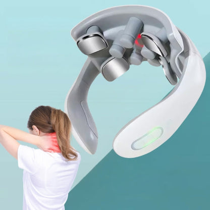 Compact Electronic Massage Pillow for Neck and Back Pain - Halri