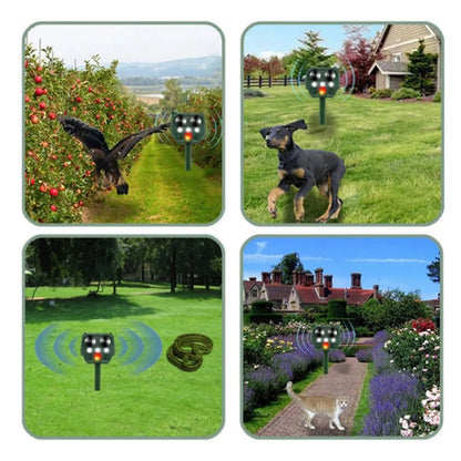 Outdoor Electronic Pest Repeller for Gardens
