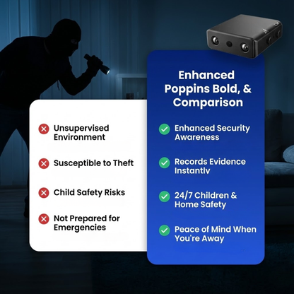 Compact WiFi Night Vision Surveillance Camera