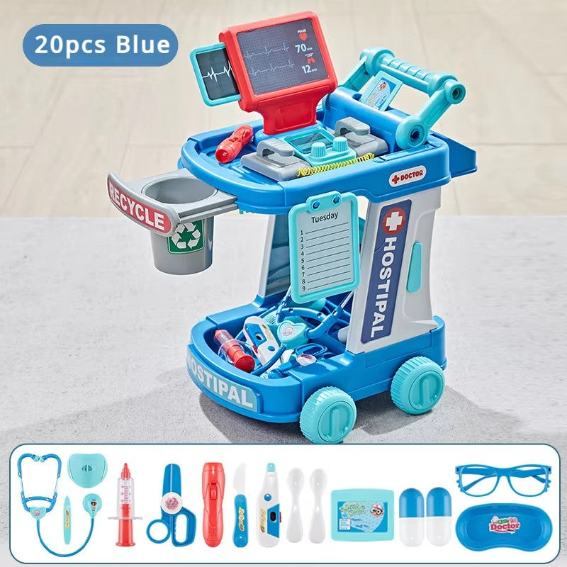Doctor Playset – Pretend Medical Station with Lights and Realistic Features for Ages 3+