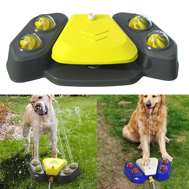 Fun Pet Water Play Fountain with Spray nozzle - Halri