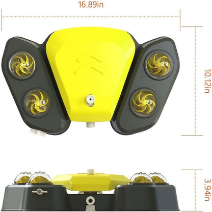 Dog Sprinkler Water Fountain with Pedal and Shower