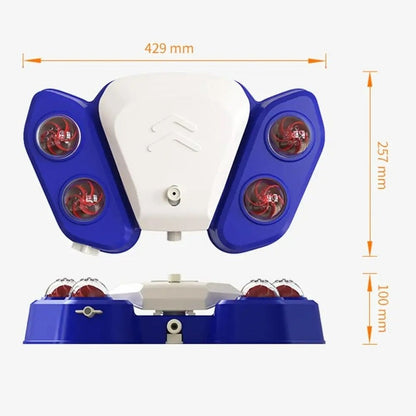 Dog Sprinkler Water Fountain with Pedal and Shower