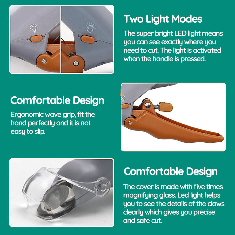 Pet Nail Trimmers with Quick Sensor