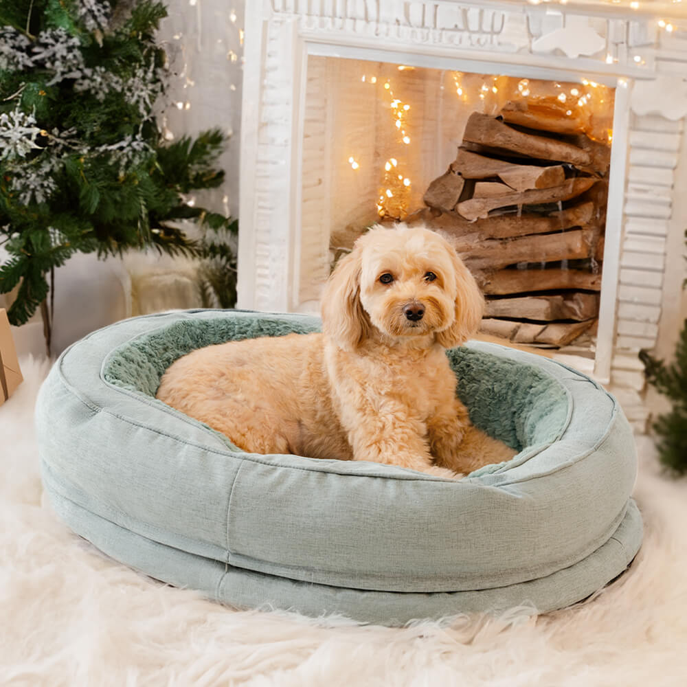 Plush Comfortable Orthopedic Pet Bed