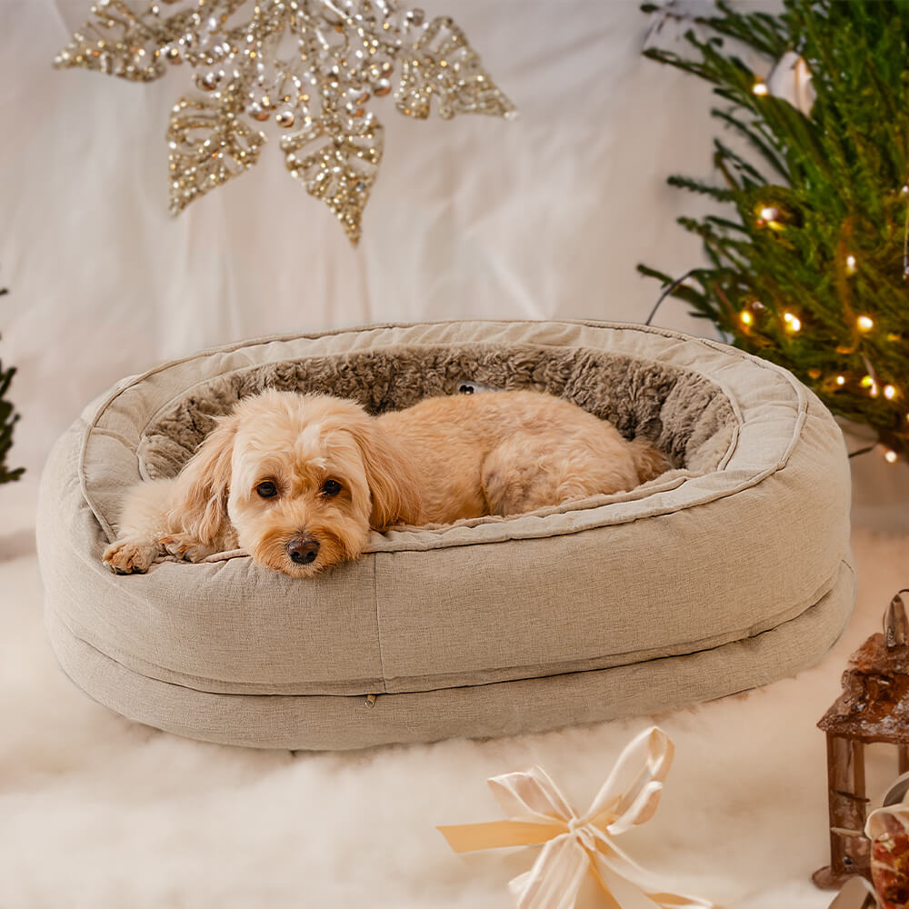 Plush Comfortable Orthopedic Pet Bed