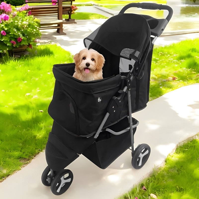 Portable Dog Stroller for Pets of All Sizes - Halri