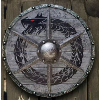 Customizable Norse Warrior Battle Shield