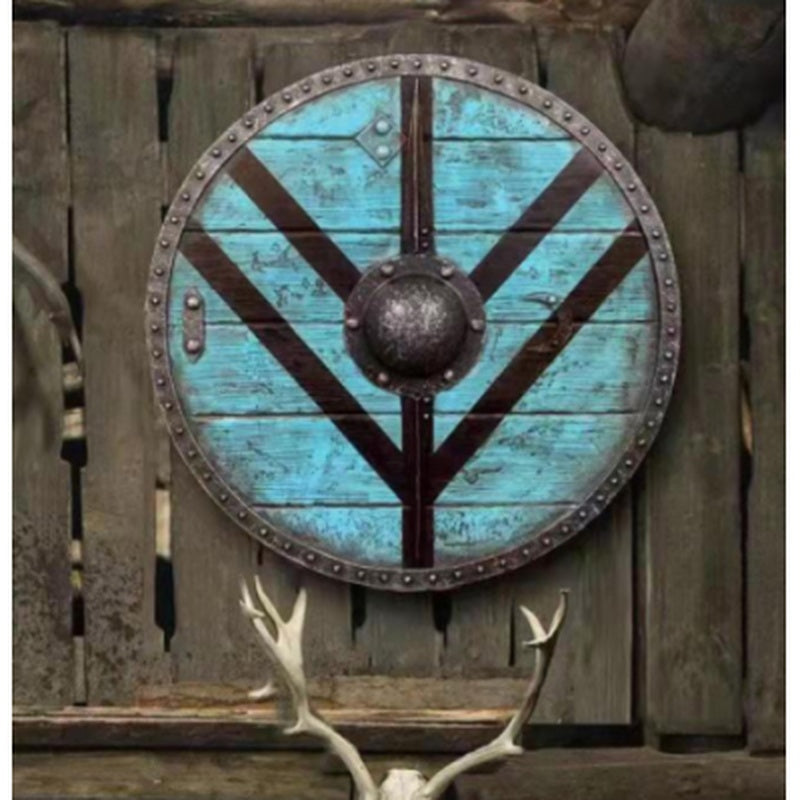 Customizable Norse Warrior Battle Shield