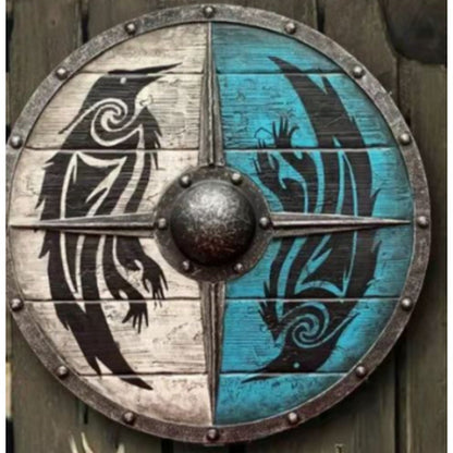 Customizable Norse Warrior Battle Shield