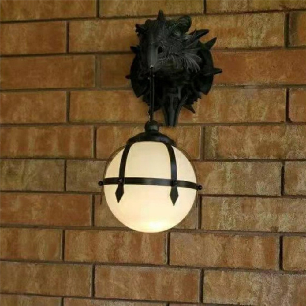 Mythical LED Wall Light Unique Fantasy Style