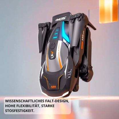 Portable Mini Drone with Remote and Collision Avoidance