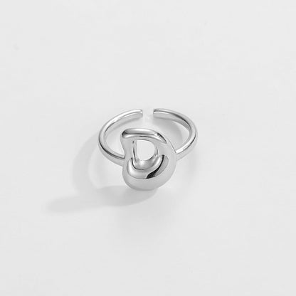 Personalized Fun Alphabet Initial Ring