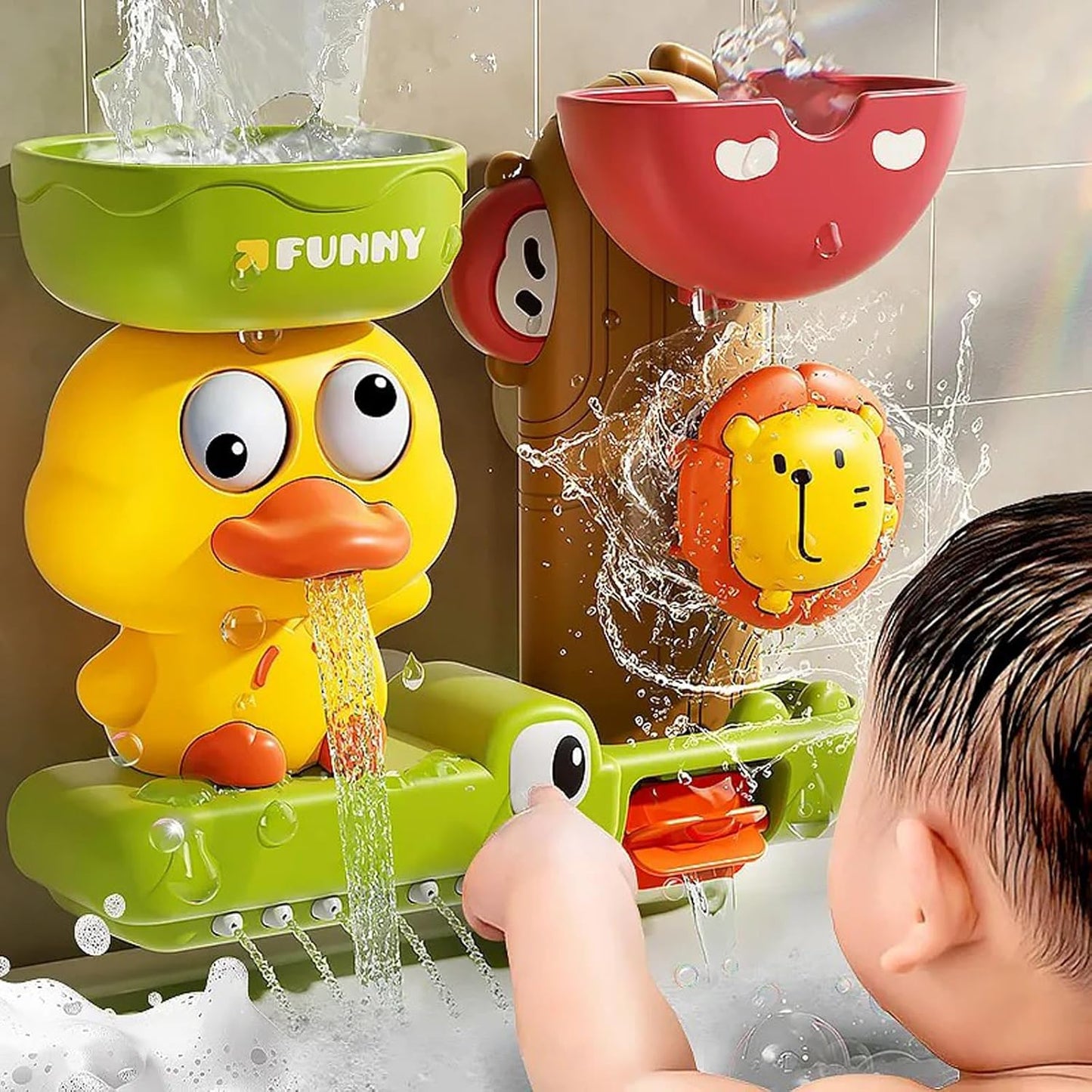 Fun Interactive Duck Water Playset for Kids - Halri