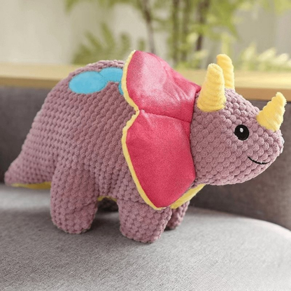 Tough Plush Dog Toy for Aggressive Chewers