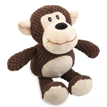 Tough Plush Dog Toy for Aggressive Chewers