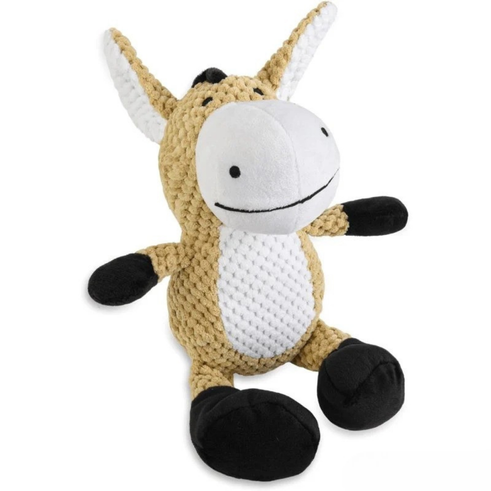 Tough Plush Dog Toy for Aggressive Chewers