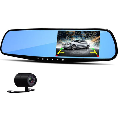 Dual Lens 1080P HD Car Dash Cam Recorder