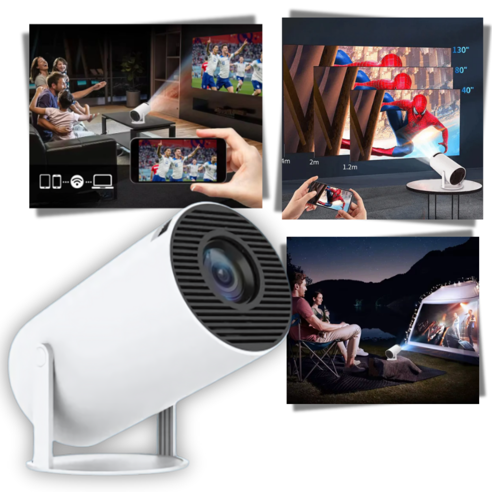 Compact 4K High Definition Projector - Halri
