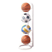 Compact Ball Rack Organizer Shelf