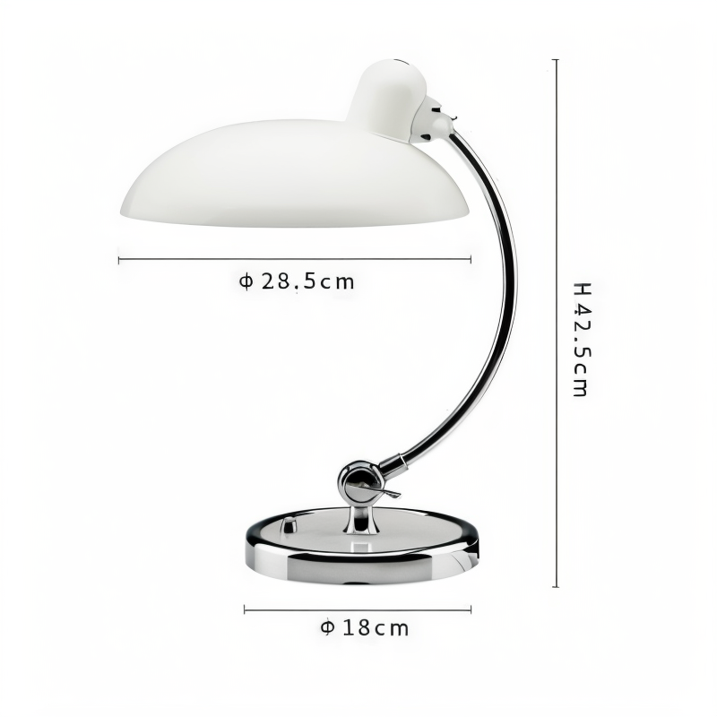 Rustic Metal Adjustable Table Lamp