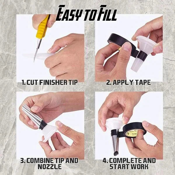 Simple Caulk Tool Kit (14 Pieces)