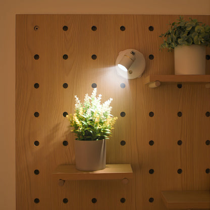 Sleek LED Wall Light Adjustable Spotlight - Halri