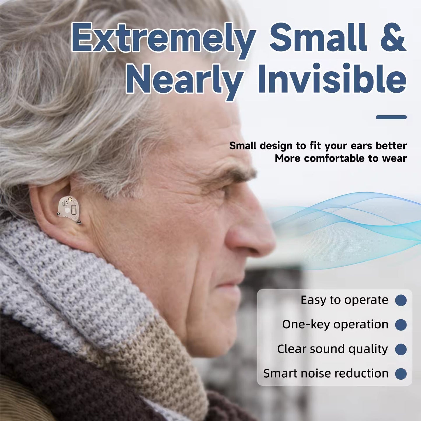 Advanced Rechargeable Bluetooth Hearing Devices