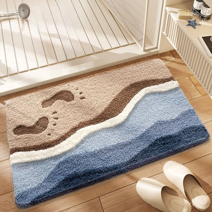 Waterproof Anti-Slip Microfiber Rug – Soft, Durable, Fast-Dry Home Mat - Halri