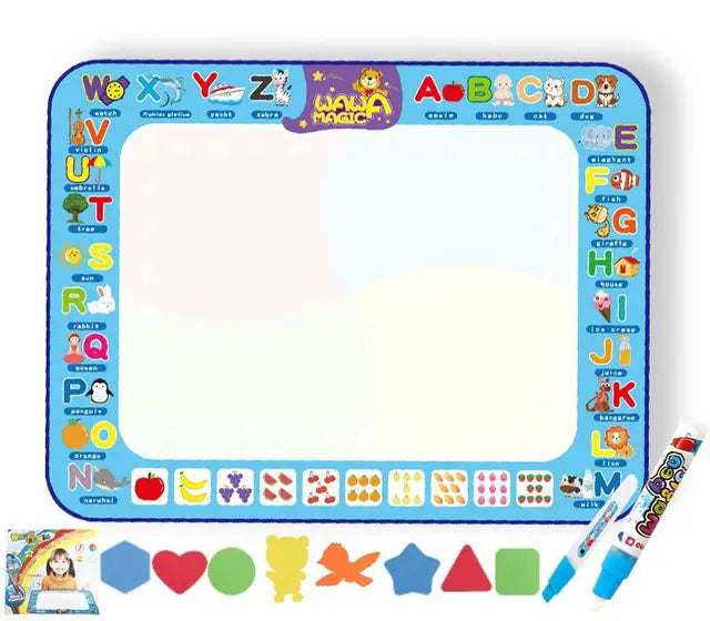 Colorful Kids Water Drawing Play Mat - Halri