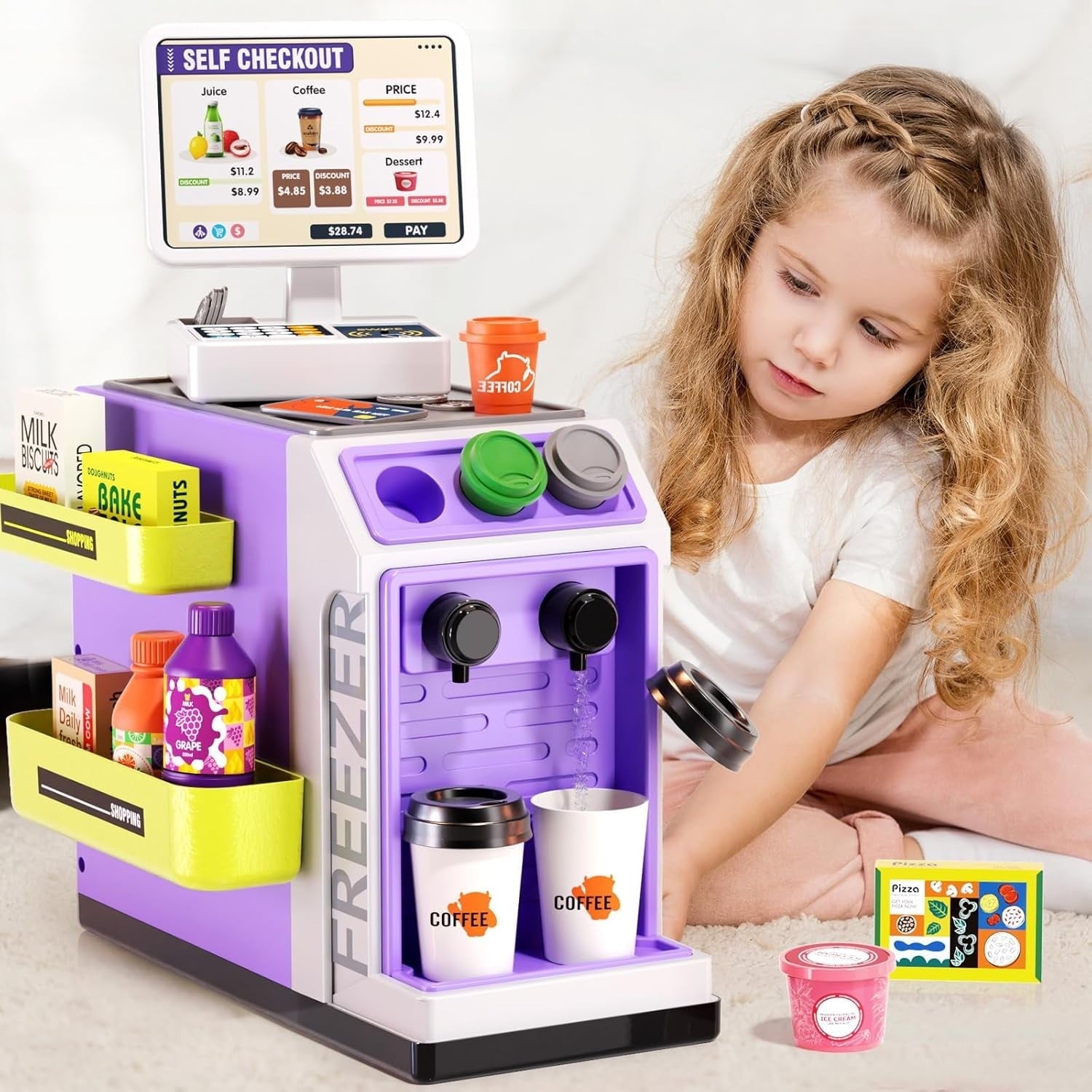 Fun Kids Play Cash Register Toy Set - Halri