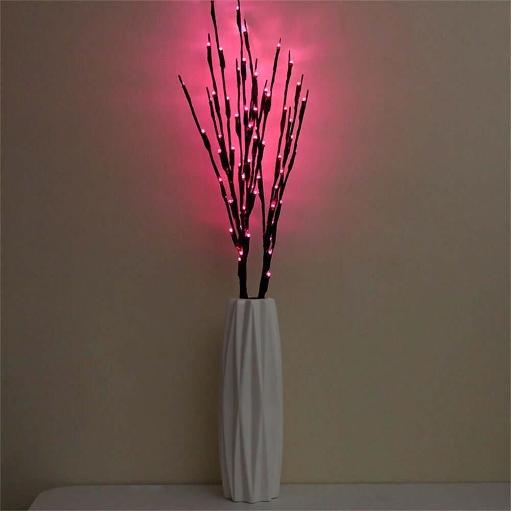 Soft Glow Willow Table Lamp