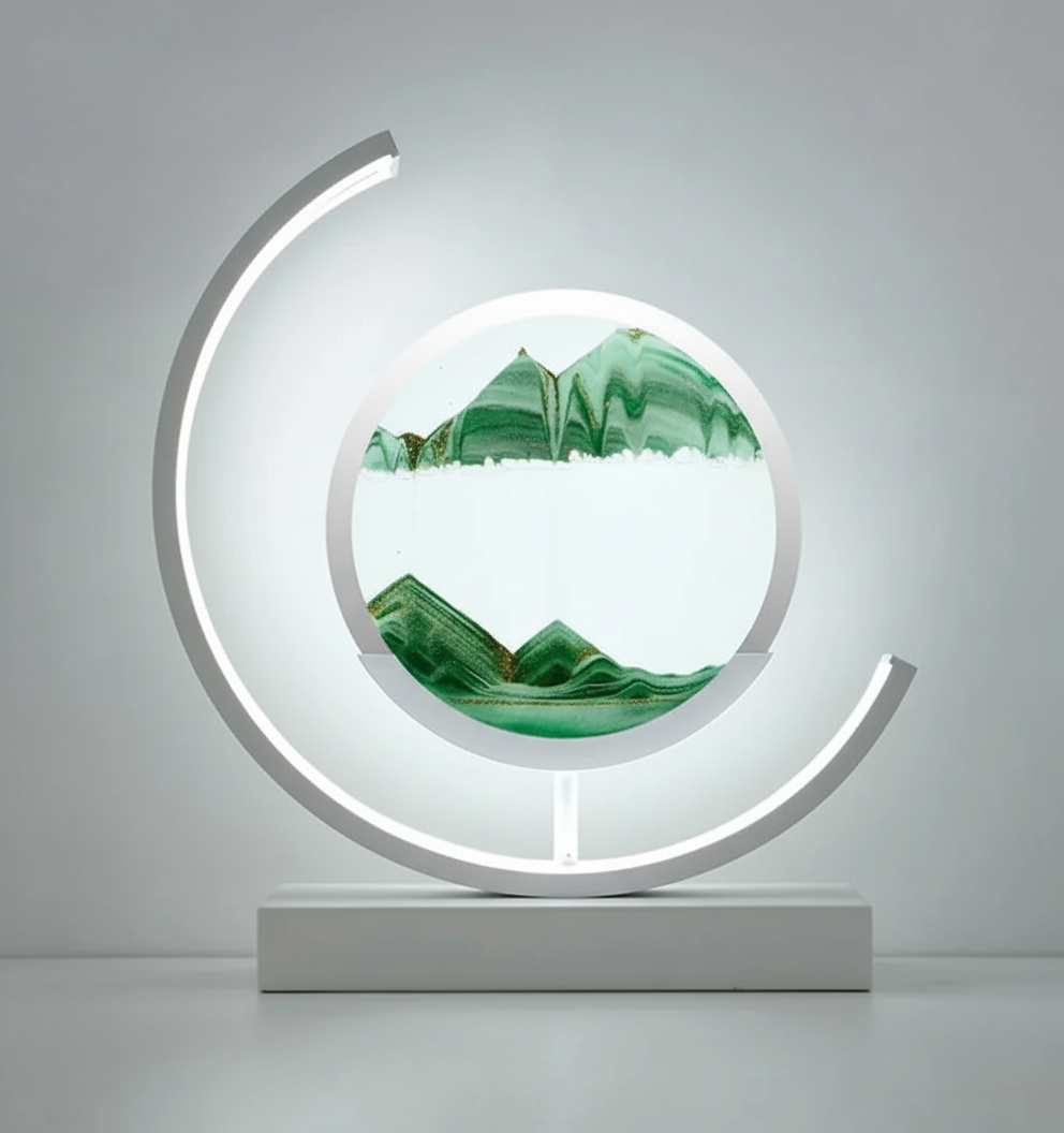Calming Desert Scene Table Lamp