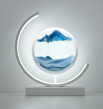 Calming Desert Scene Table Lamp