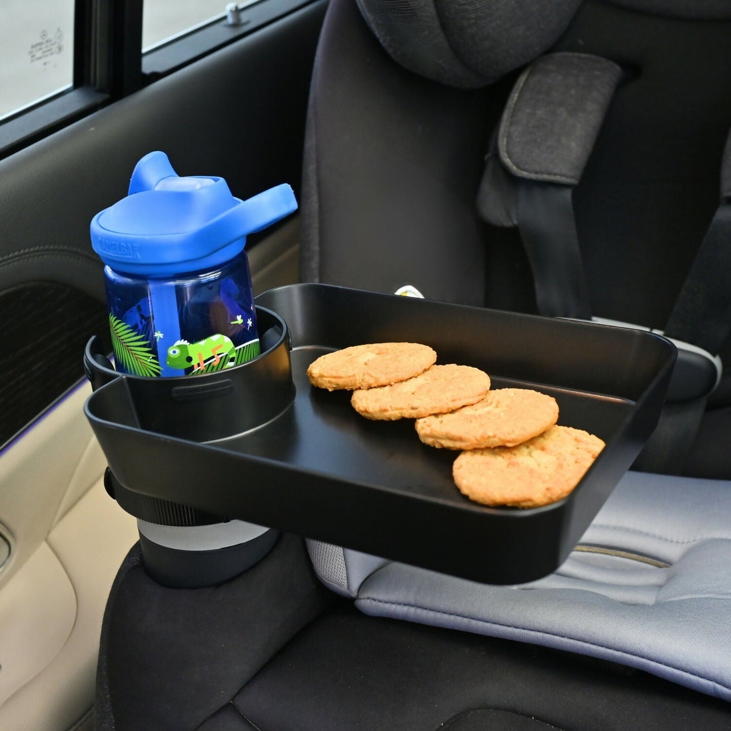 Kids Car Tablet Mount Adjustable Non Slip Tray Holder - Halri
