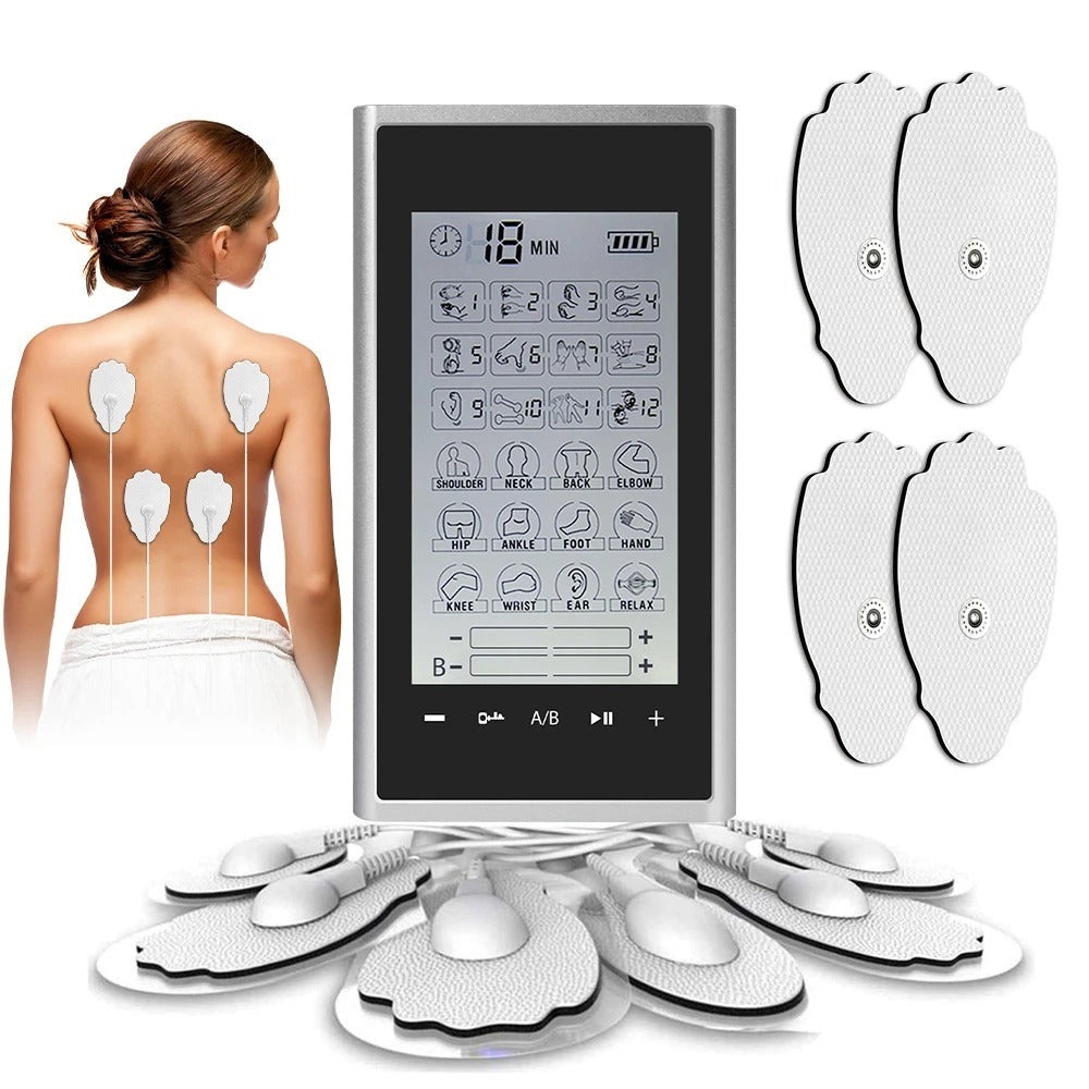 Portable Rechargeable Muscle Massager with 24 Modes - Halri