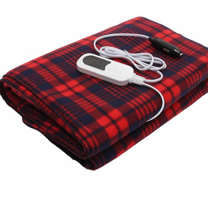 Cozy Thermal Blanket - Plush Fleece, Compact Heated Throw - Halri