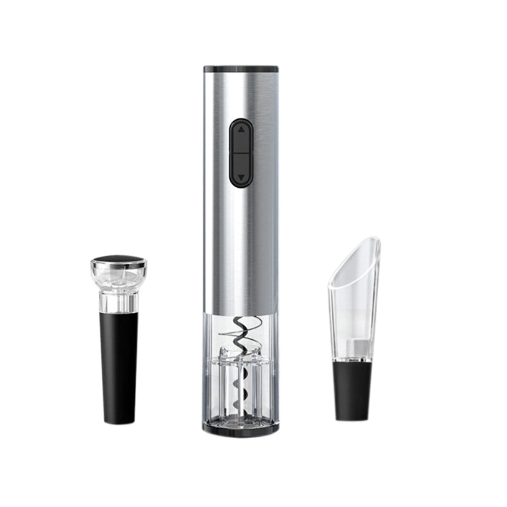 Electric Wine Bottle Opener with LED Light Indicator – Rechargeable Corkscrew for Effortless Wine Opening 1