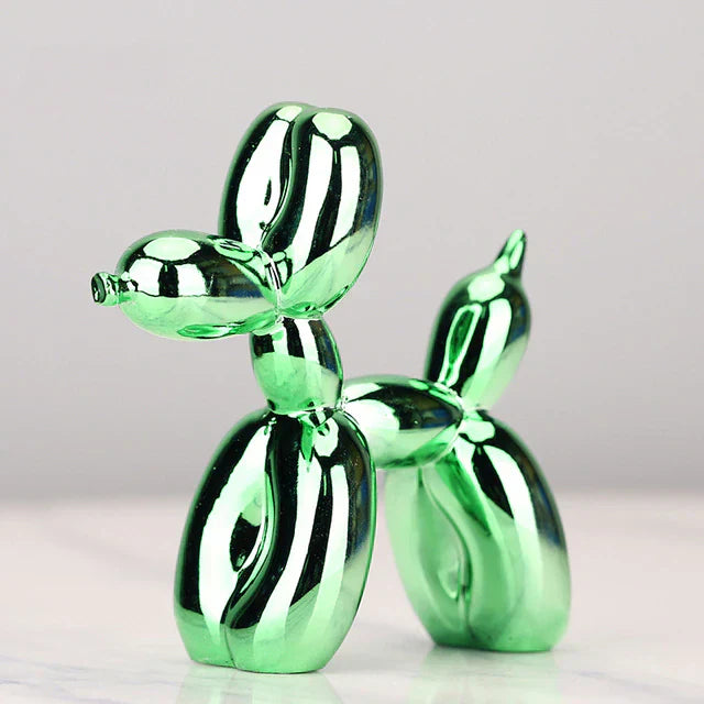 Colorful Dog Balloon Art Statue