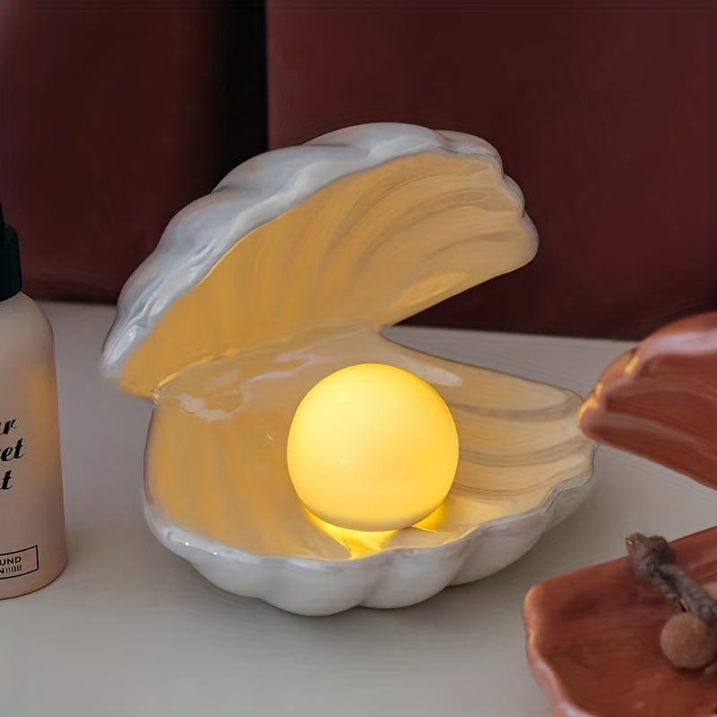 Classic White Ceramic Bedside Lamp - Halri