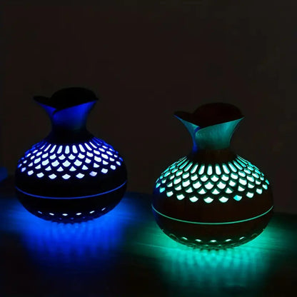 Elegant Ultrasonic Aroma Diffuser with 300ml Reservoir and LED Night Light – Electric Diffuser for Essential Oils and Aromatherapy 3