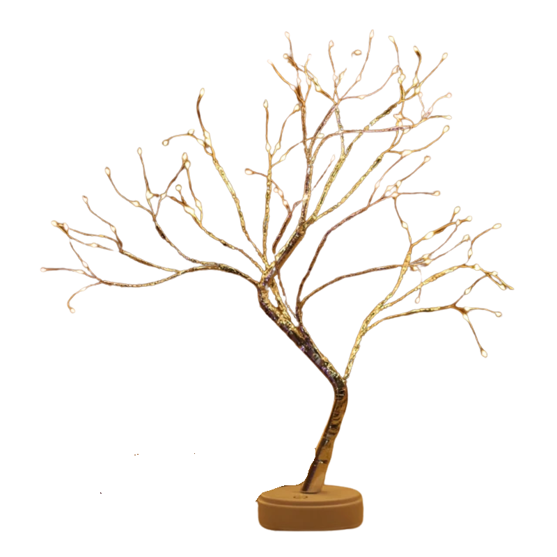 Warm String LED Table Lamp with Decorative Drops - Halri