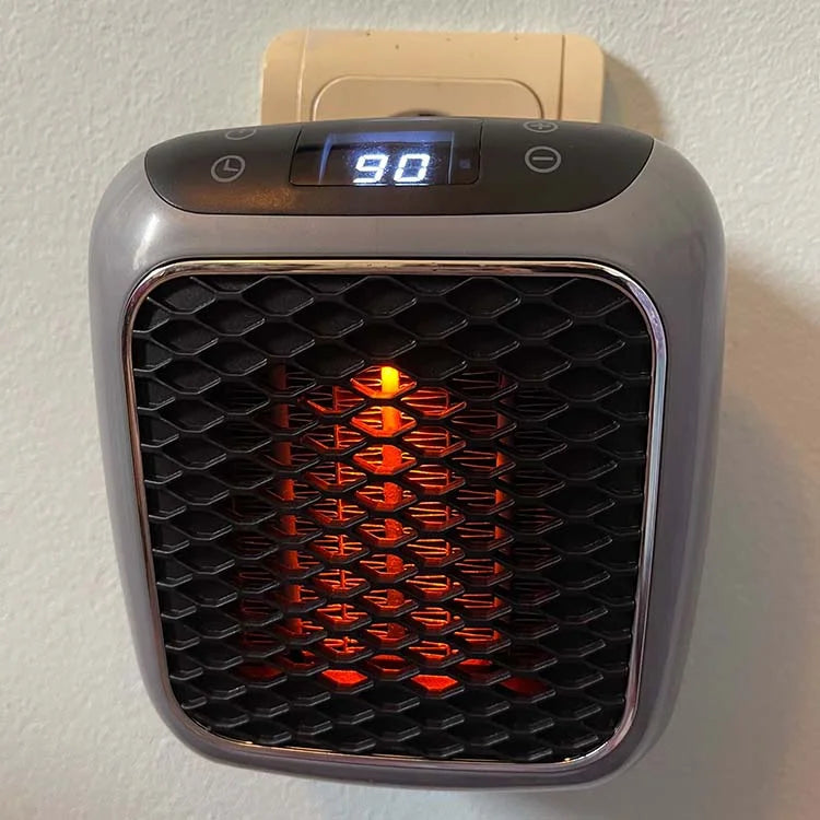 Compact 800W Electric Space Heater with Safety Features - Halri