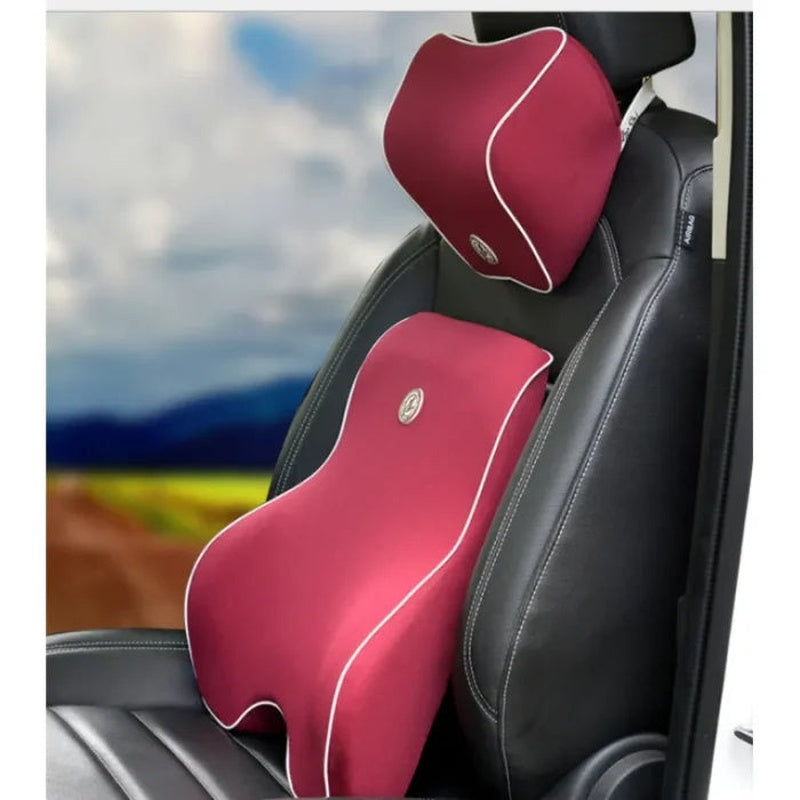 Contouring Back and Neck Support Pillow Set
